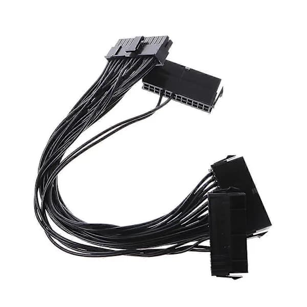 /EA/PSU Strömkabel för ATX Moderkort Full Koppar 24-pin Chassi Strömkabel