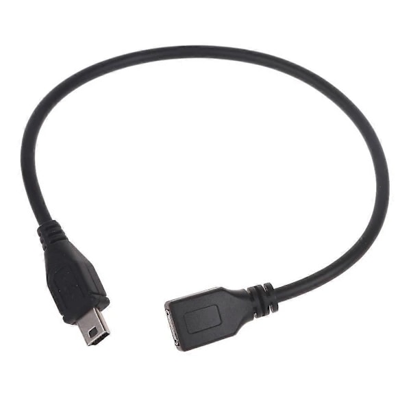 /EA/Mini USB Hann til Micro USB Hunn Kontakt Kabel Dataoverføringsadapter