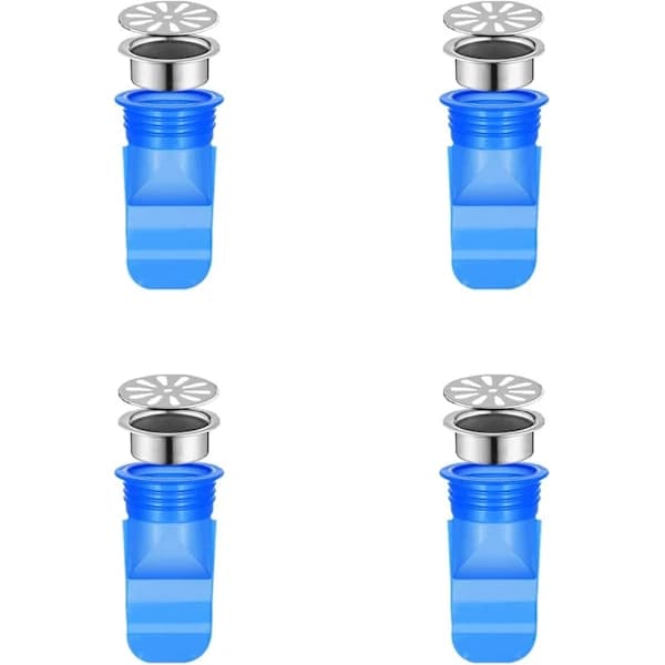 /EA/Silikon Slukavløp Vask Badekar Avløpsplugger Multifunksjonell Vaskpropp Badekarpropp for Rør i Bad Toalett Sluktetning Resis