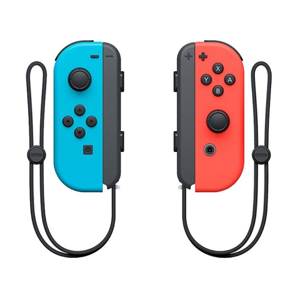 Trådlös handkontroll kompatibel med Switch Joy con (l/r) par (ta med ett par rep) Classic blue and red styles