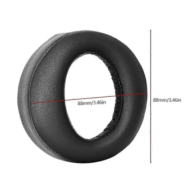 /EA/Ersättningsöronkuddar för Sony, PULSE 3D Headset Skydd Ärmar Kuddar
