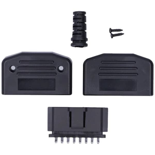/EA/Universal 24V OBD2 16-benet hanstik Diagnostisk værktøjsadapter til de fleste biler