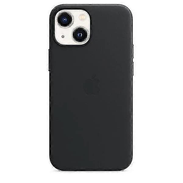 Læderetui til iPhone 13 Mini med MagSafe Midnight Black