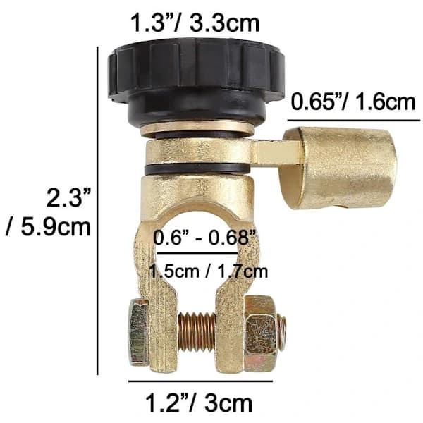 /EA/Batteriisolator for bil - For elektrisk bilbryter
