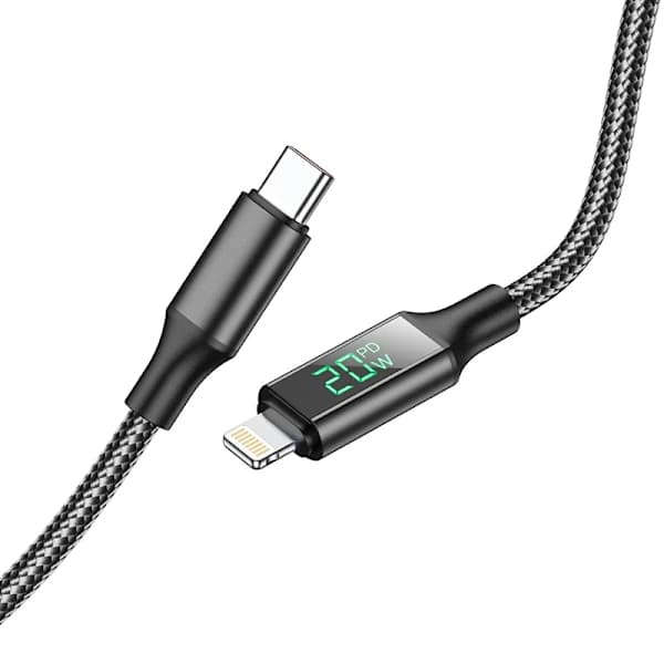 /EA/Borofone BU32 skærmdisplay PD opladningsdatakabel egnet