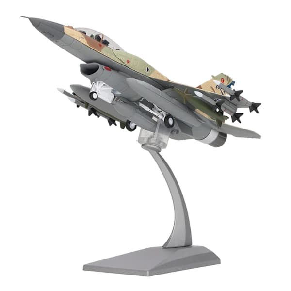 /EA/1:72 Skala F 16I Jaktplansmodell Strömlinjeformad Kroppslegering Simulerad Flygplansmodell