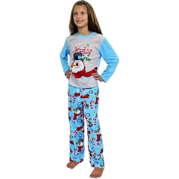 /EA/Jul Förälder-Barn Tryck Långärmad Pyjamas Hemkläder Jul 2-Delad Set, Man M