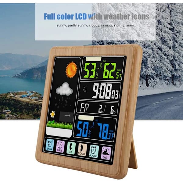 /EA/Langaton sääasema TS-3310 Full Touch Screen Langaton Sisä