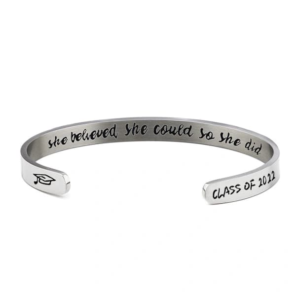 /EA/3-pak inspirerende armbånd til kvinder - Tænker på dig-gave