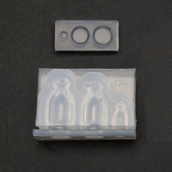 /EA/Stereo Glasflaske Silikoneform Glasflaske Formede Støbeforme DIY Støbeform