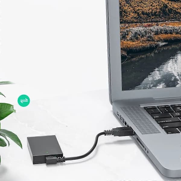 /EA/Universal USB til Mini USB-kabel til kameraer, smartphones og andre enheder 25cm Nedad