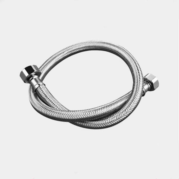 /EA/Sanitetsrør indvendigt gevind, diameter 2 cm, længde 600 mm, sølv