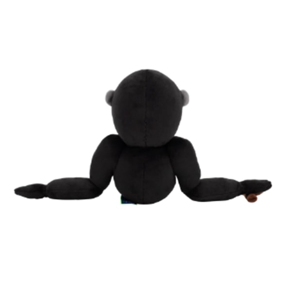 Gorilla Tag Plysch Plysch, Gorilla Tag Monke Plysch Doll Toys, Monke Plysch Barn Födelsedagsfest Föredragen present till födelsedag svart