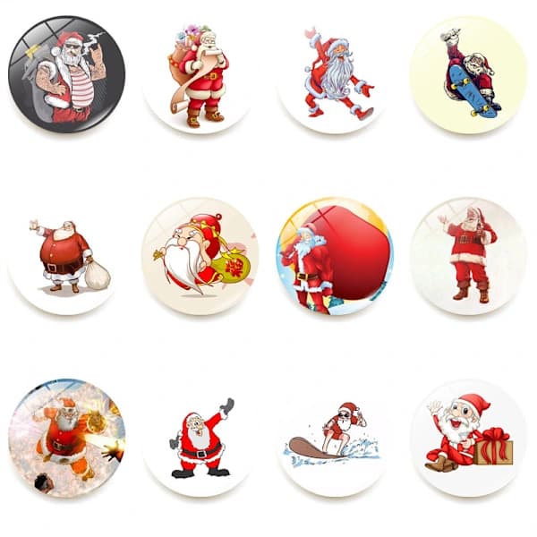 /EA/Kreativ julklapp kylskåpsmagnet (stil 8)