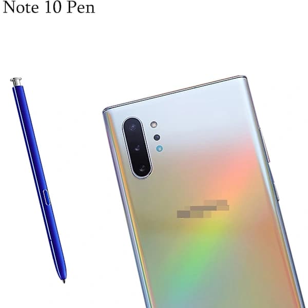 /EA/2-pak Blå Sølv Note 10 Pen Udskiftning til Galaxy Note 10 Not
