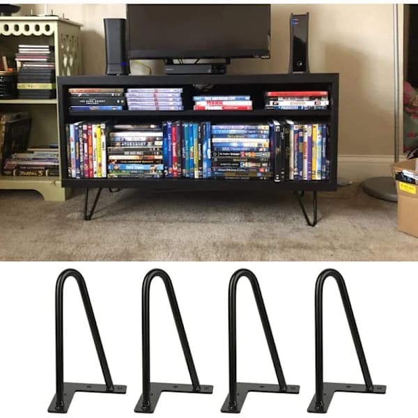 /EA/Sæt med 4 bordben 20 cm til industridesignbord