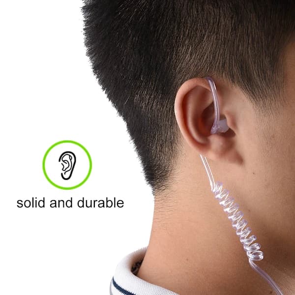 /EA/Universal 2-benet headset til K-hoved walkie talkie radio