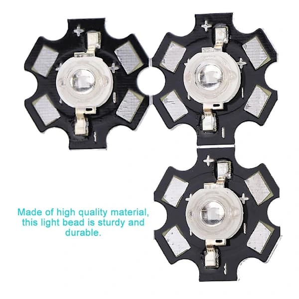 /EA/Høj effekt 3W blå LED-emitterdiodechip til DIY-belysningsarmaturer