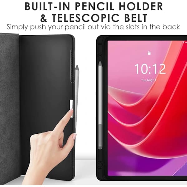 Sort Etui Lenovo Tab M11 KATUMO