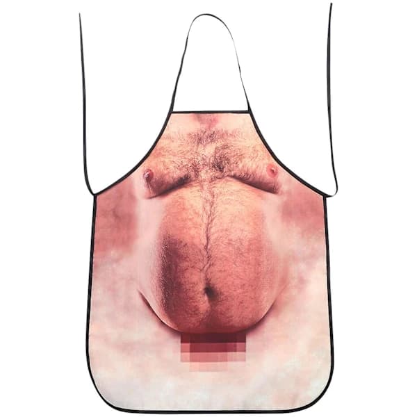 /EA/Roligt Förkläde Hem Kök Polyester Förkläde Matlagningsförkläde Bakförkläde Trädgårdsförkläde Som Visas 80.00X60.00X0.20CM