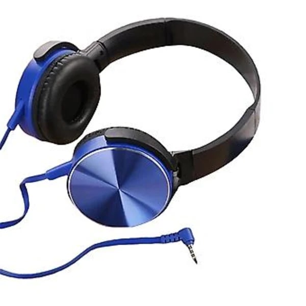/EA/Universelt Kablet Headset 3.5mm Jack Stereo Computer Headset On-ear Hovedtelefoner Til Ios Android