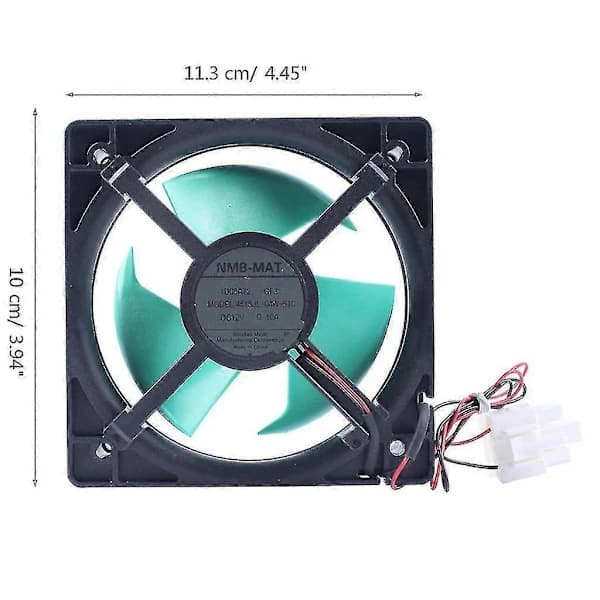 /EA/Indbygget køleskabsventilator 113mm køler til 4515jl-04w-s10 3-ventilatorblade
