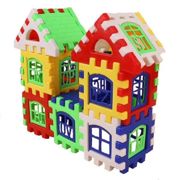 Nya Baby Barn Barn Hus Byggsten Utdanning Utvikle tilfeldig en størrelse random one size