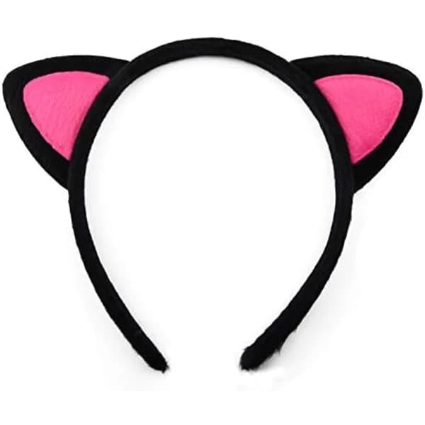 /EA/Katteøre Diadem til Kvinder Kostume Kattekvinde Tilbehør Makeup Festgaver