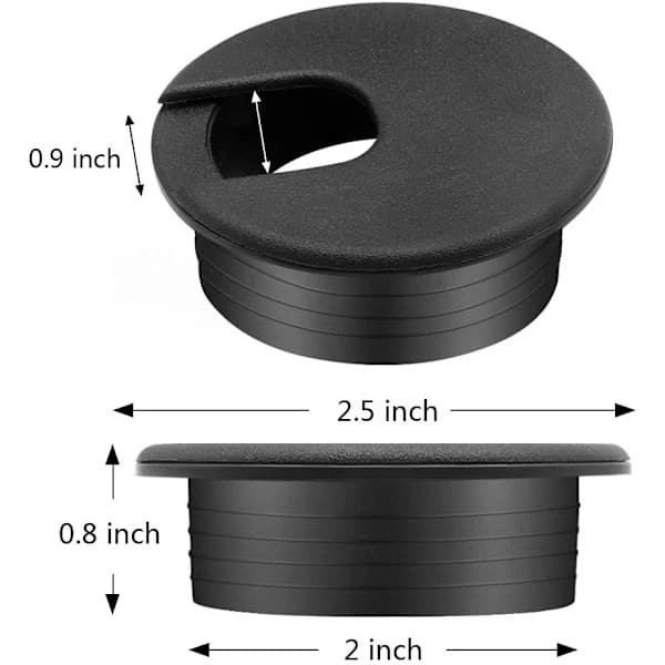 /EA/<p>Kabelgenomföring 50mm Kabelorganiserare för Dator PC