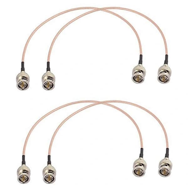 /EA/4st 3G HD SDI-kabel BNC-kabel 30cm 75 Ohm För Kameror BMCC Videoutrustning Stöder HD-SDI 3G-SDI