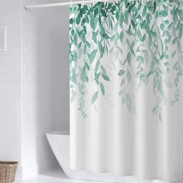 /EA/Dusjforheng Anti Mugg Vanntett Polyester Stoff Vaskbart Fl