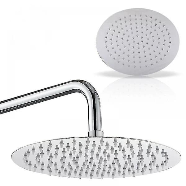 /EA/ Rostfri takdusch med regnduschhuvud - Cisea silver