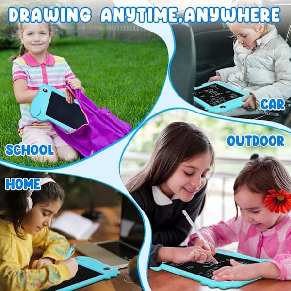 /EA/LCD-tegneplade til børn 10 tommer med pen