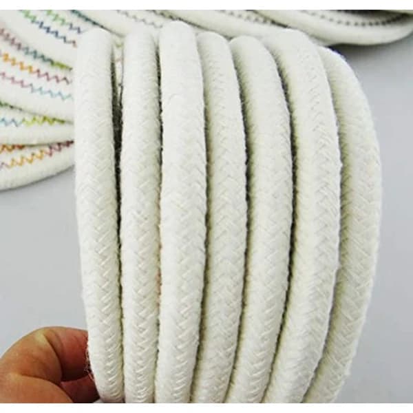 /EA/Sett med 6 hvite coasters, bomullsvevd kopp, kopp, flaske, coasters