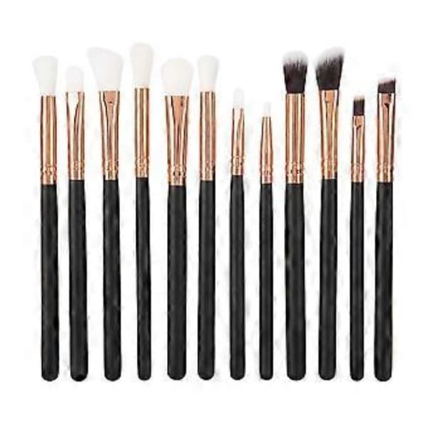 /EA/12 stk. Øjenmakeupbørster Sæt Kosmetisk Kit