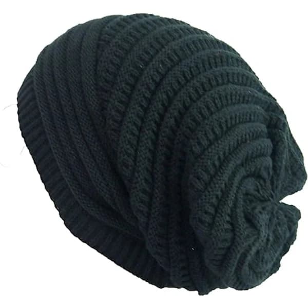/EA/Dames kabelstrikket lue slouchy strikkede luer skallelue