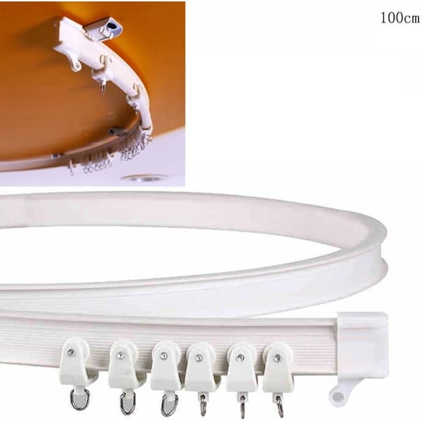 /EA/Sammenleggbar stang (100 cm takmontering) Metalllegering og fleksibel pla