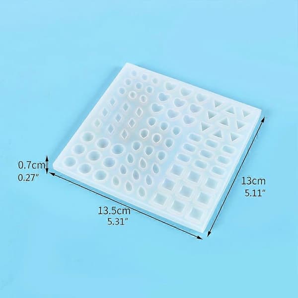 /EA/DIY Krystal Epoxyform Ædelsten Epoxyform Dekorativ Ædelsten Kærlighedsdråbe til Kopdekor