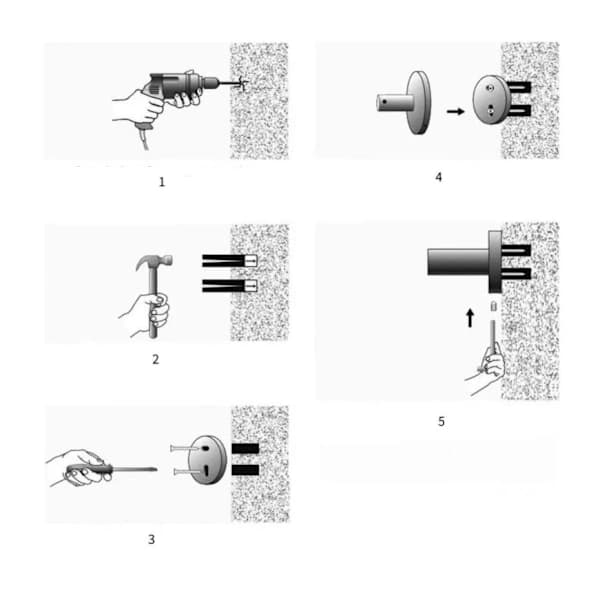 /EA/304 rustfrit stål vægmonteret toiletpapirholder til badeværelse (guld);