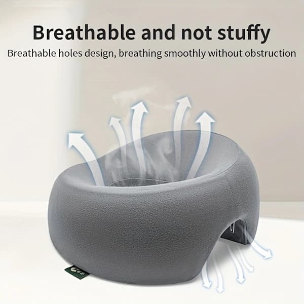[1 st Ergonomisk Ansiktskudde] 1 st Modern Ergonomisk Ansiktskudde | O-formad/U-formad Skönhetssalong Sp Massage Pad, Maskintvättbar Polyuretan Fil...