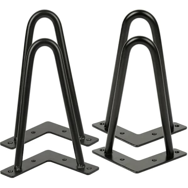 /EA/Sæt med 4 bordben 20 cm til industridesignbord