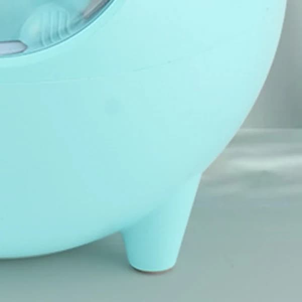 /EA/ Nattlampa Bluetooth-högtalare Bärbar Högt Ljud Söt Smart Bluetooth-högtalare för Sovrum Blå 3.0 HD