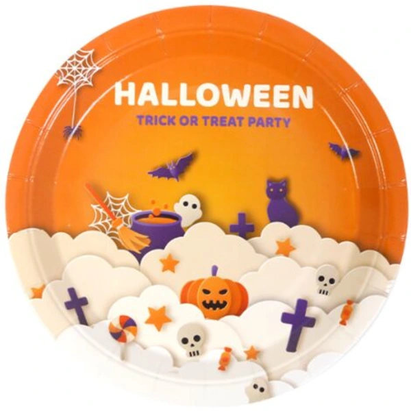 /EA/Halloween bestikk, engangsmønster 48 stk