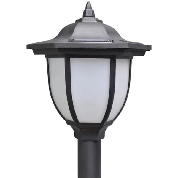 /EA/2x LED-lampe solcellelampe utendørs lampe hage lampe lykt