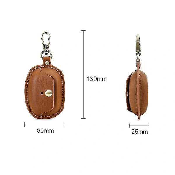 /EA/Stødsikkert etui til WF-1000XM5, vaskbart etui, ridsefast cover Kaffe