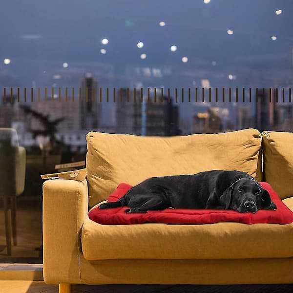 /EA/Vandtæt sammenfoldelig hundeseng til udendørs brug, bærbart rejsetilbehør (rød)