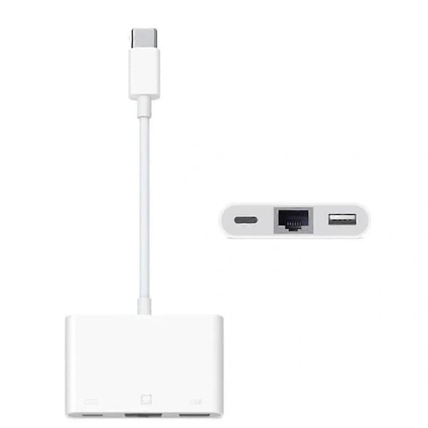 /EA/Type-C - RJ45 USB Type-C OTG -sovitinkaapeli