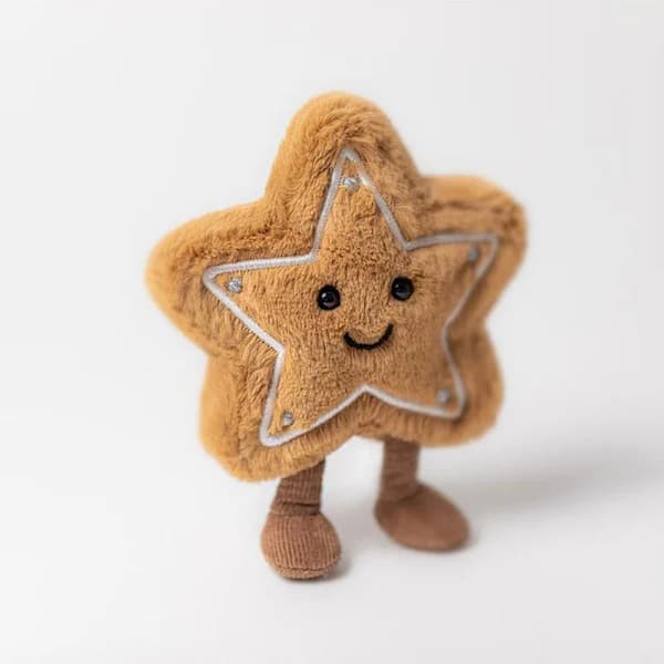 Jellycat 14cm Amuseables Stjernekage blødt legetøj