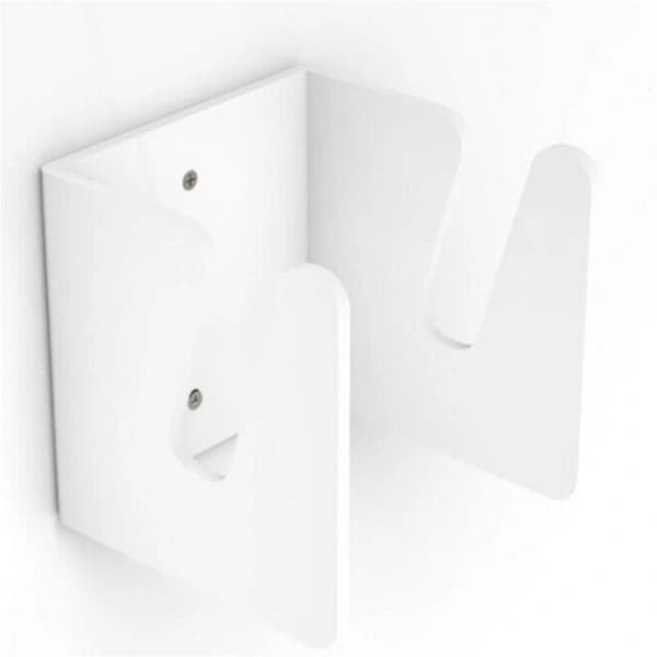 /EA/(Vit) Skateboard Longboard Display Rack Väggfäste Sovrum Vardagsrum Dekorativ Skateboardhängare i akryl