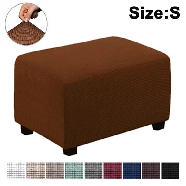 /EA/Stretch Ottomanöverdrag Ottoman Slipcover Ottoman Skydd